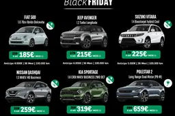 Promozione Arval Black Friday: i modelli e gli sconti fino al 1 dicembre