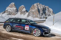 Le Audi RS 4 Avant grandi protagoniste della 20quattro ore delle Alpi