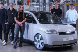 Audi A2 e-tron: il restomod elettrico della monovolume ultraleggera