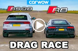 Audi R8 VS Audi RSQ8: sfida tra concetti differenti [VIDEO]