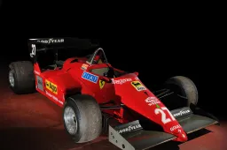La Ferrari di Michele Alboreto in parata a Parco Valentino 2019