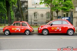 Fiat con Enjoy propone un car sharing speciale per la Design Week
