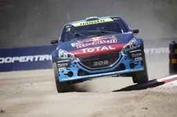 Buon debutto per la 208 T18 WRX nel campionato Rallycross