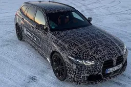 BMW M3 Touring impegnata nei test invernali: iDrive 8 e 510 CV in arrivo