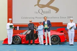 The Quail 2025, la Ferrari F50 GT1 incanta Monterey tra vintage e futuro
