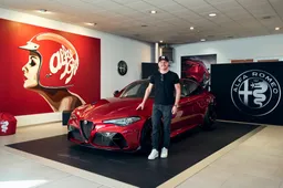 Consegnata a Valtteri Bottas la sua Alfa Romeo Giulia GTAm