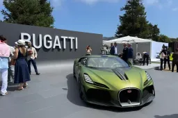 Bugatti Brouillard, debutto mondiale al Quail con un motore leggendario
