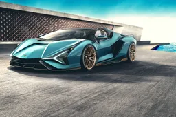 Lamborghini Sián Roadster: 19 esemplari per l'ibrida scoperta da 819 CV