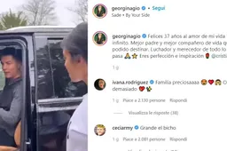 Georgina sceglie un'auto americana per il 37° compleanno di Cristiano Ronaldo