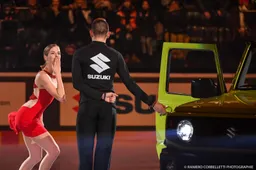 Carolina Kostner al salone dell’Auto di Torino Parco Valentino 2019