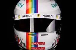 Casco Sebastian Vettel: la livrea #WeRaceAsOne per il GP di Turchia [VIDEO]