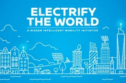 Nissan presenta il progetto Electrify the World
