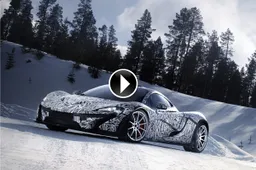 Video - McLaren P1 guidata in condizioni estreme