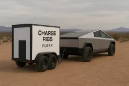 Arriva la powerbank a rimorchio per caricare l'auto elettrica: ecco come funziona