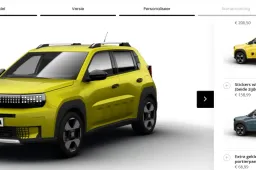 La nuova FIAT Grande Panda si potrà personalizzare così