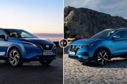 Nissan Qashqai 2021: "vecchia" VS nuova. Cosa cambia? [FOTO CONFRONTO]