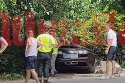 Danneggiata in un’incidente la Bugatti Veyron di Cristiano Ronaldo