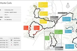 WRC - Rally di Montecarlo 2013: tracciato e programma