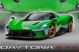 Questa pazzesca Ferrari Daytona SP3 in vendita è firmata da Sainz e Leclerc