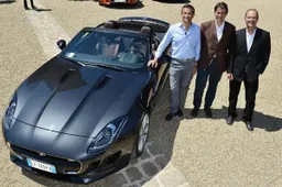 Salvatore Ferragamo Ambassador Jaguar F-Type per l'Italia