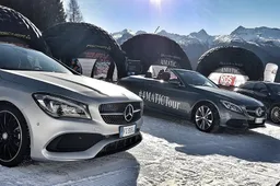 Sulle piste con Mercedes-Benz e Samsung per il 4Matic Challenge
