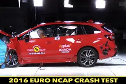 Subaru Levorg si aggiudica un ottimo risultato nei test Euro NCAP 2016