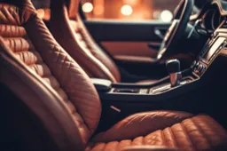 Sedili dell'auto in pelle e in tessuto: ecco i consigli