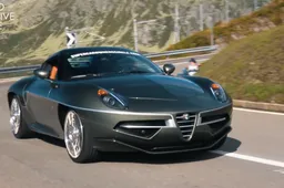 Una Alfa Romeo Disco Volante sulle Alpi Svizzere: il sound è da sogno [VIDEO]