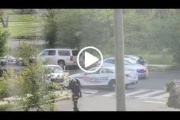 Drag race tra volanti della polizia finisce in modo tragicomico [VIDEO]