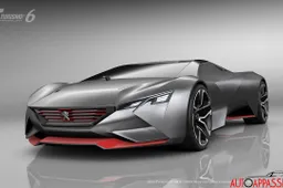 Peugeot Vision Gran Turismo: da 0 a 100 Km/h in 1,73 secondi