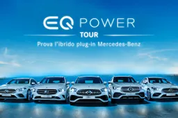 Mercedes-Benz EQ POWER Tour 2020: l’ibrido plug-in percorre lo Stivale
