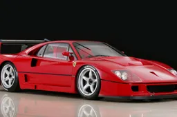 Una Ferrari F40 in vendita a prezzo record