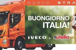 Iveco e Nutella insieme per dare il buongiorno al Paese