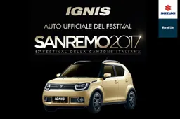 Suzuki Ignis Auto Ufficiale del Festival di Sanremo 2017