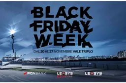 Black Friday Week: in arrivo le offerte speciali di FCA Bank