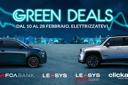 Al via i Green Deals di FCA Bank e Leasys: offerte fino al 28 febbraio 2021
