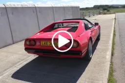 La Ferrari 308 di Magnum P.I. diventa elettrica con il motore della Tesla [VIDEO]