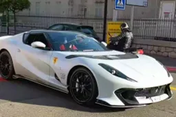 La nuova Ferrari di Charles Leclerc ha un V12 e lascia tutti a bocca aperta [VIDEO]