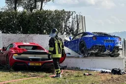Incidente spettacolare con due Ferrari: il VIDEO del "volo"
