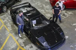 Questa Ferrari F40 è finita al centro di una frode colossale