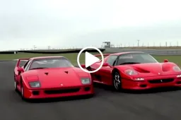 Ferrari F40 vs F50: la sfida come non l’avete mai vista prima [VIDEO]