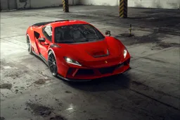 Ferrari F8 N-Largo: l'ultimo tuning di Novitec è sul tributo al V8