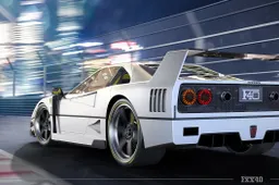 Ferrari FXX40: un render ipotizza una versione moderna della celebre supercar