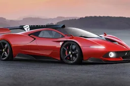 Ferrari, un rendering per sognare il successore della LaFerrari