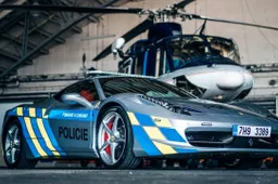 La Polizia ceca utilizza una Ferrari 458 Italia confiscata