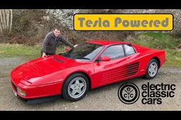 Ferrari Teslarossa, restomod o profanazione? Via il V12, dentro un elettrico