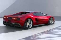 Ferrari Testarossa: la nuova generazione ipotizzata in un rendering