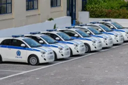 La FIAT 500e scelta dalla polizia, ma non quella italiana