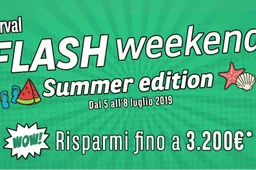 Flash Weekend “Summer Edition” di Arval: si noleggia con sconti fino al 30%