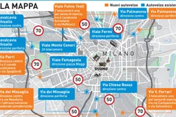 A Milano si fanno 13 milioni di euro di multe: ecco i luoghi